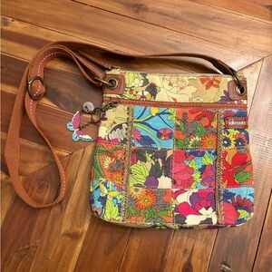 Sakroots Patchwork Crossbody Bag